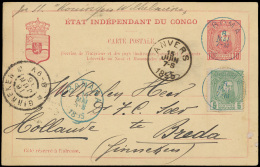 1895, PWS Nr 10 En N° 6 'geelgroen' Uit - Other & Unclassified