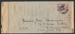 1943, N° 267 Op Brief Uit Elisabethville - Brieven En Documenten