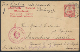 Duits Postwaardestuk (7 ½ Pf) MOROGORO D - Lettres & Documents