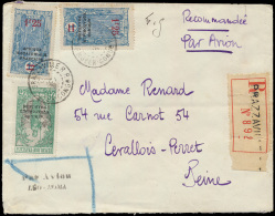 1929, Aangetekende Airmail Brief Uit Bra - Autres & Non Classés