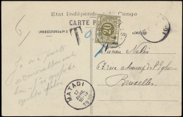 1910, Postkaart Uit Matadi (17-04-1910) - Other & Unclassified