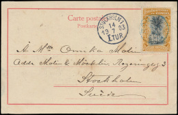 1903, N° 20 Op Postkaart Uit Boma 02/06/ - Autres & Non Classés