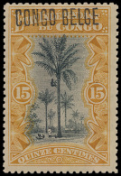 N° 32 B4 '15c Ochre Met Handopdruk Bruss - Altri & Non Classificati