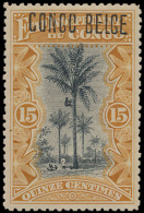 N° 32 B3 '15c Ochre Met Handopdruk Bruss - Altri & Non Classificati