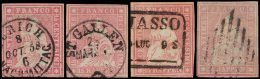 N° 28 'Helvetia 15R Roze' (12x) Zeer Moo - Used Stamps