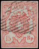 N° 23 '15R Rood, Type II' Zeer Goed Gera - Used Stamps