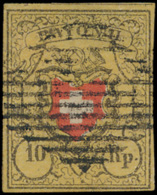 N° 15 '10R Geel' Zeer Goed Gerand, Zeer - Used Stamps