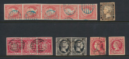 1850/1862, Mooie Samenstelling 13 Zegels - Used Stamps