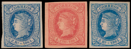 N° 59 (1x *) En 1x (*) En 60 '1864, 2 En - Used Stamps