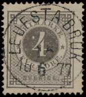 N° 17 '4 öre Grijs, Tanding 14' Met Prac - Used Stamps