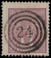 N° 14 '17 öre Lila' Met Prachtige Centra - Used Stamps