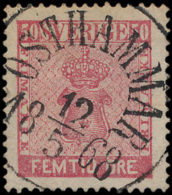 N° 11 '50 öre Lichtkarmijn' Met Prachtig - Used Stamps