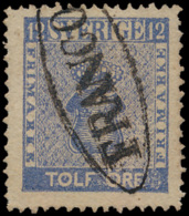 N° 8a '12 öre Ultramarijn', Met Zeer Moo - Used Stamps