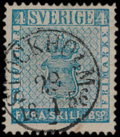 N° 2 '4 Sk Bco Lichtblauw' Met Prachtige - Used Stamps