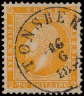 N° 2 'Oscar I, 2 S Oranje' Met Prachtige - Used Stamps