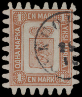 N° 10 '1 Mark Bruingeel Op Wit Papier' - Used Stamps