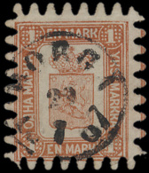 N° 10 '1 Mark Bruingeel Op Wit Papier' Z - Used Stamps