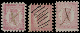N° 4 '10 K Roze Op Lichtroze' Tanding Ty - Used Stamps