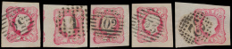 N° 15 'Louis I 25R Roze' (23x), Zeer Moo - Used Stamps