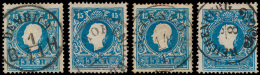 N° 8 (6x), 9 (3x) En 10 (4x) 'Franz Joze - Used Stamps