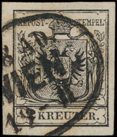 N° 2 '2 Kr Zwart, Type III' Zeer Breed G - Used Stamps