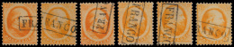 N° 6 '15 Cent Oranje' (6x), Uitgezochte - Other & Unclassified