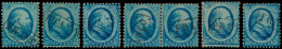 N° 4 '5 Cent Blauw' (30x) Slectie Van Ui - Other & Unclassified