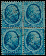 N° 4 '5 Cent Blauw' (4x), Terug Aan Elka - Other & Unclassified