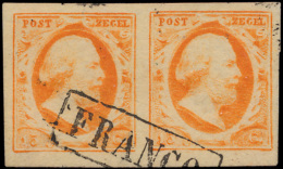 N° 3 '15 Cent Oranje' (in Horizontaal Pa - Andere & Zonder Classificatie