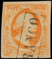 N° 3 '15 Cent Oranje', Zm (NVPH € 170) - Andere & Zonder Classificatie