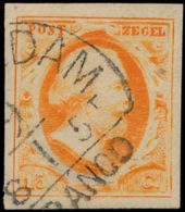 N° 3 '15 Cent Oranje', Zm (NVPH € 170) - Andere & Zonder Classificatie