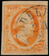 N° 3 '15 Cent Oranje' Met Halfrond Midde - Andere & Zonder Classificatie