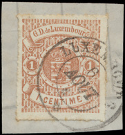 N° 12 '1cbruinrood Met Kleurloze Doorste - 1852 Guglielmo III