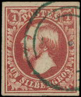 N° 2b '1 Sgr Brunroux' Zeer Goed Gerand, - 1852 Willem III