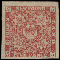 Newfoundland : N° 19a 'Royal Crown 5d Re - Other & Unclassified