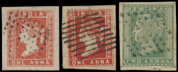 India : N° 3 (2x) En 4, 3 Uitgezochte Ex - Andere & Zonder Classificatie