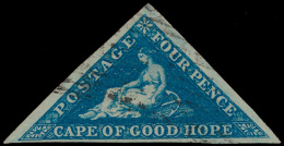 Cape Of Good Hope : N° 6 '1855 Driehoek - Cape Of Good Hope (1853-1904)