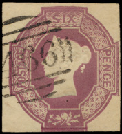 N° 60 '1854, 6d Embossed Purple' LUXE Ze - Oblitérés