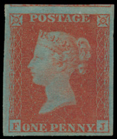 N° 8a '1841, 1d Fiery Red-brown, On Very - Used Stamps
