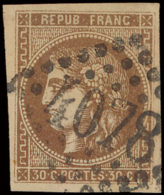 N° 47 '30c Brun' Breed Gerand, Zeer Mooi - 1871-1875 Cérès