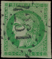 N° 42 B '5c Vert-jaune' Zeer Goed Gerand - 1871-1875 Ceres