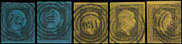 N° 3 (2x) En 4 (3x) '1850' Prachtige Sam - Autres & Non Classés