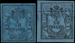 N° 2-I En 2-III '1/30 Thaler Zwart Op Ul - Oldenbourg