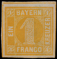 N° 8 '1862, 1 Kr Oranjegeel' Prachtig Ze - Autres & Non Classés