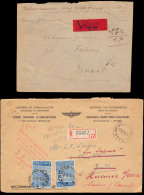 1945/1950, Aangetekende Brief Met N° 771 - Andere & Zonder Classificatie