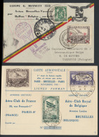 1930/1936, 5 Poststukken (w.o. 2 Voorzij - Andere & Zonder Classificatie