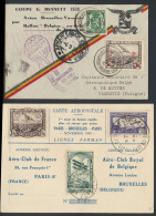 1930/1936, 5 Poststukken (w.o. 2 Voorzij - Other & Unclassified