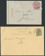 1893, 4 Postkaarten Alle Uit Gedinne En - Autres & Non Classés