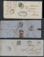 1851/1875, Assortiment Van 80 Brieven, V - Other & Unclassified