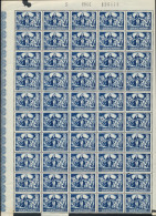 1943/1944, N° 615/22 (150x), 625/30 (100 - Verzamelingen